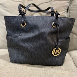 Beautiful Michael Kors large black tote
